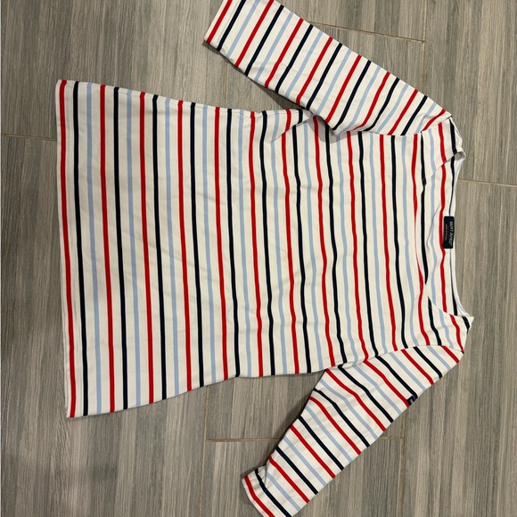 Saint James Striped Long Sleeve Top - Picture 3 of 6